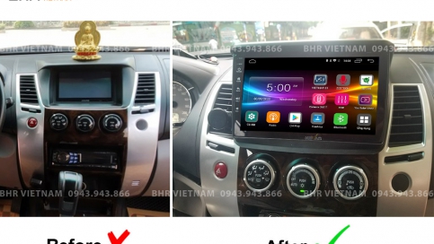 Màn hình DVD Android xe Mitsubishi Pajero Sport 2011 - 2017 | Kovar T1
